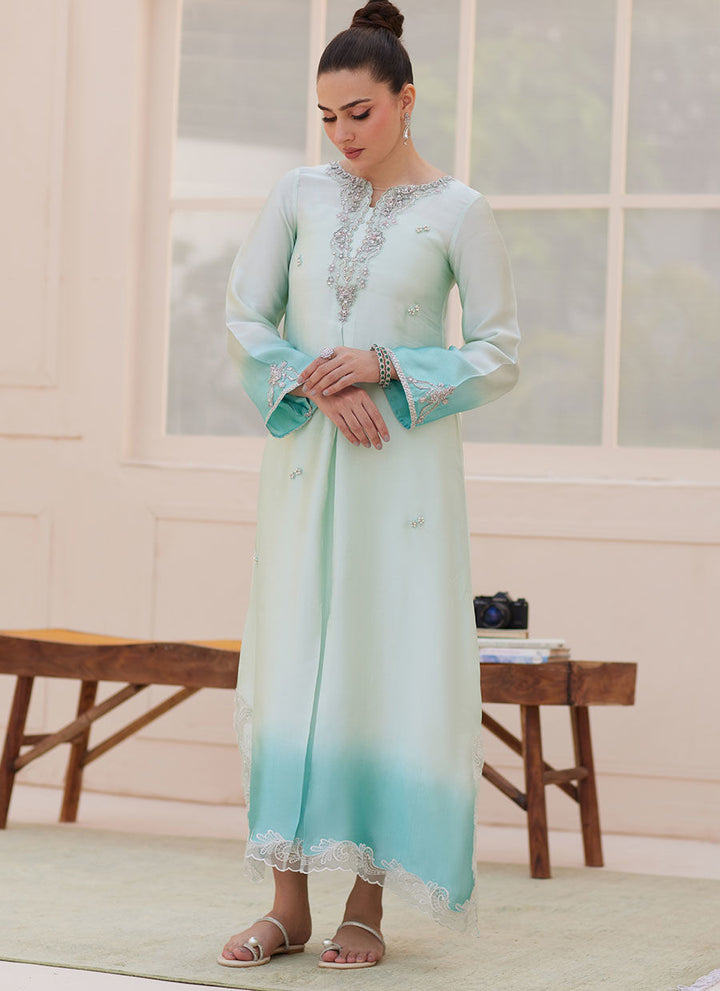 Palmira Aqua Ombre - Farah Talib Aziz - Casual Wear - raniazara