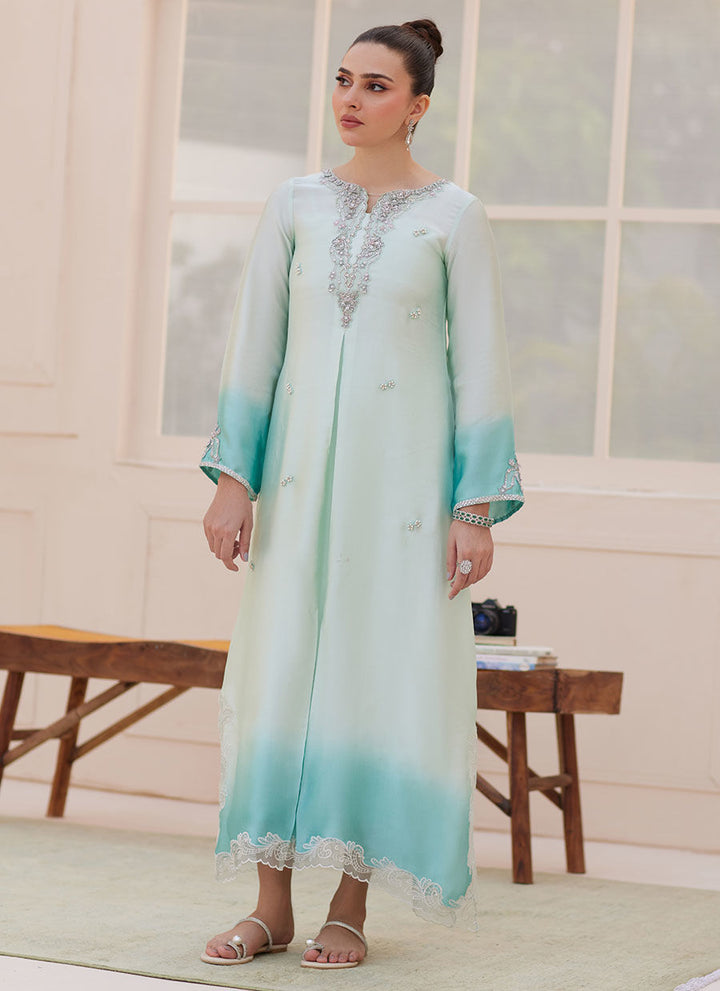 Palmira Aqua Ombre - Farah Talib Aziz - Casual Wear - raniazara