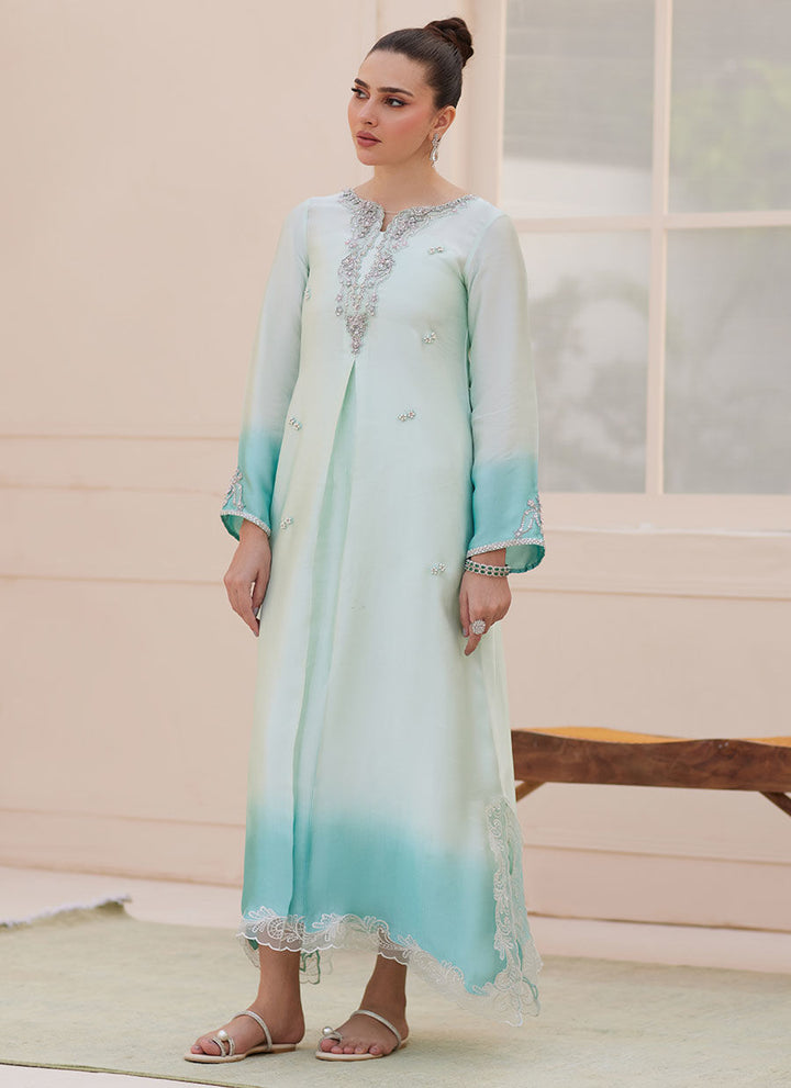 Palmira Aqua Ombre - Farah Talib Aziz - Casual Wear - raniazara