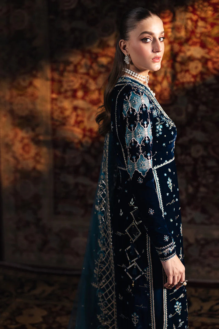 BK-07 LIYANA - Qalamkar - Velvet Suit - raniazara