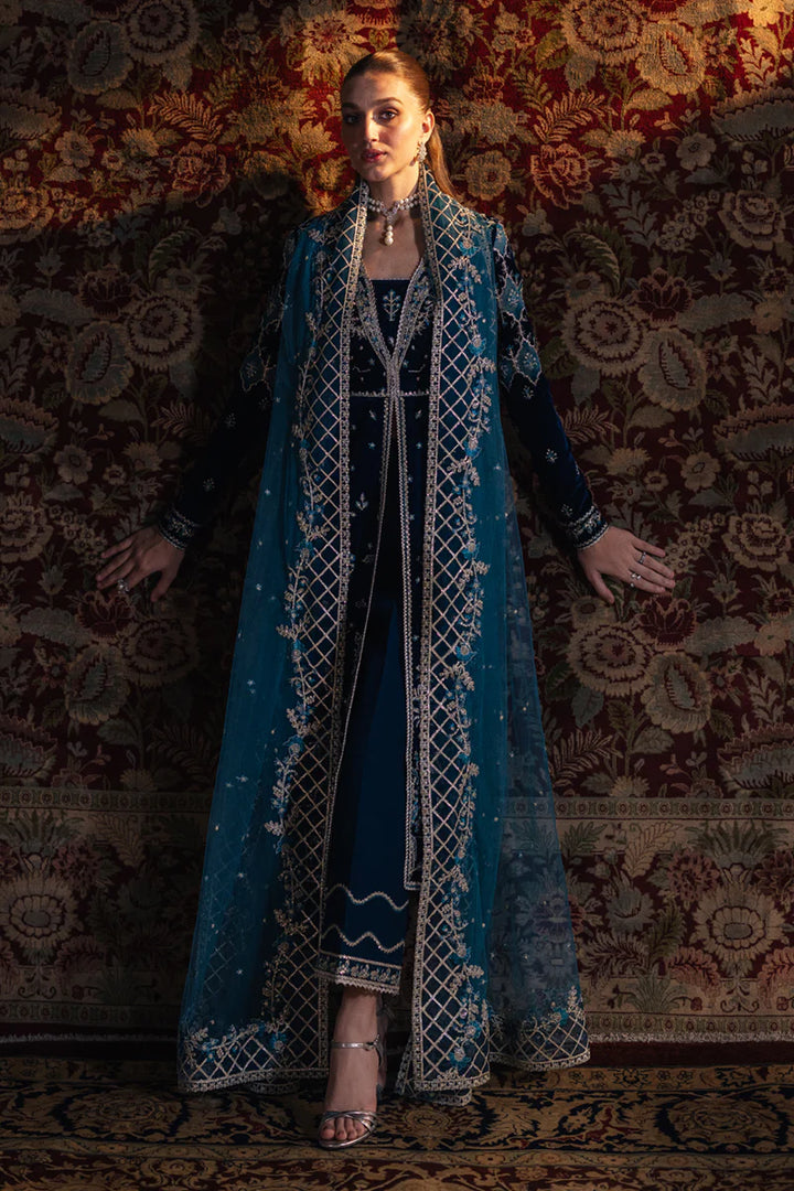 BK-07 LIYANA - Qalamkar - Velvet Suit - raniazara