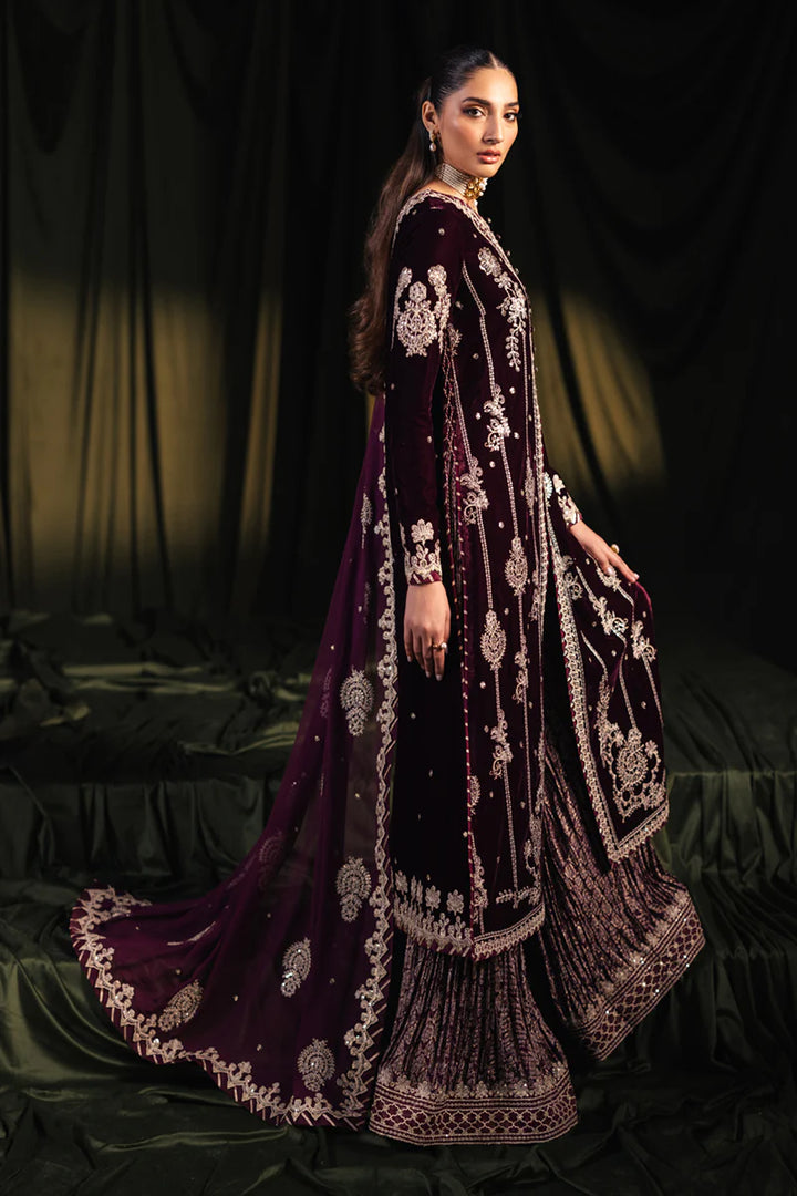 BK-01 AMANI - Qalamkar - Velvet Suit - raniazara