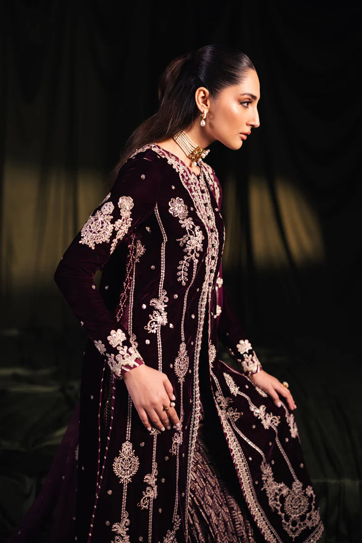 BK-01 AMANI - Qalamkar - Velvet Suit - raniazara