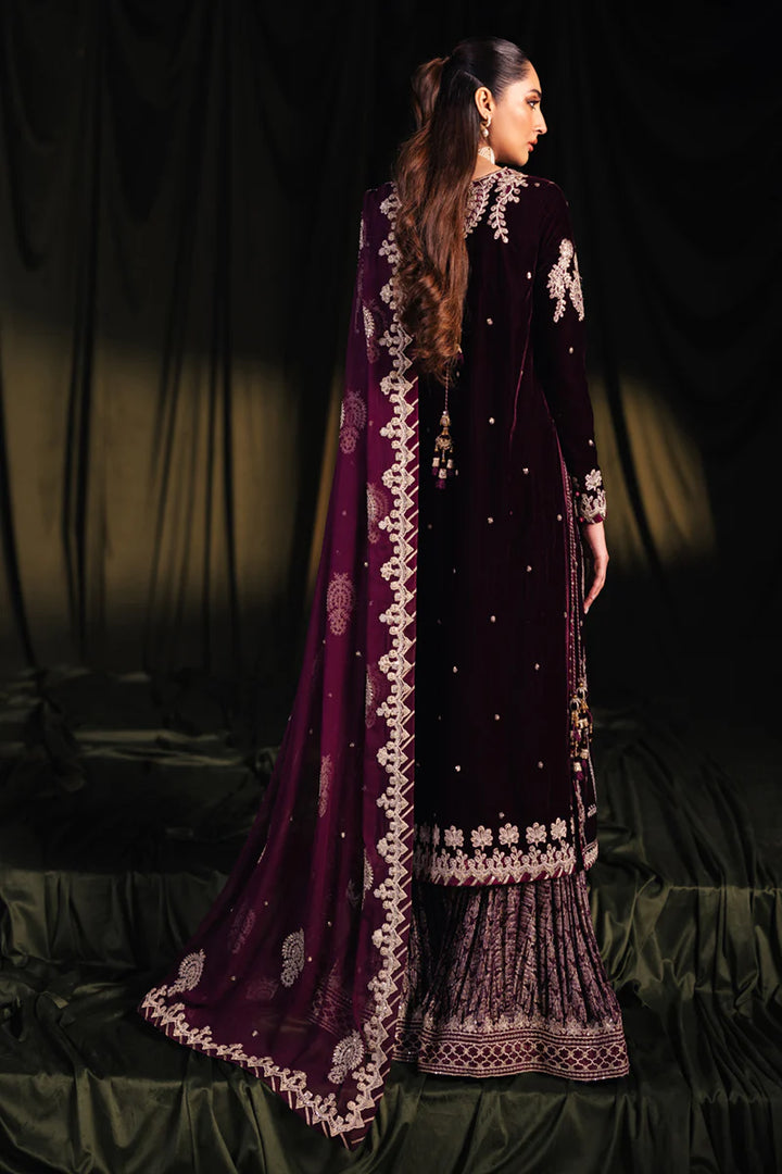 BK-01 AMANI - Qalamkar - Velvet Suit - raniazara