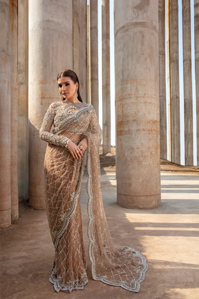 SC-001- Ayesha Shoaib Malik - Saree - raniazara