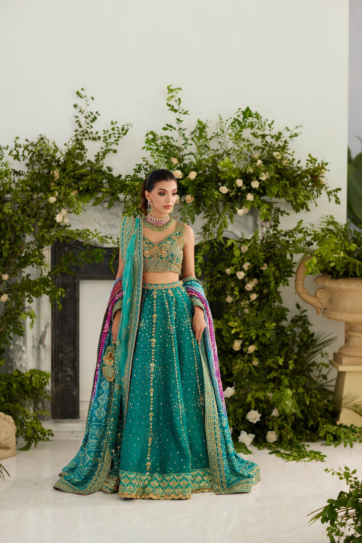 MHC-1124 - Mina Hasan - Pakistani Party Wear - Formal - raniazara