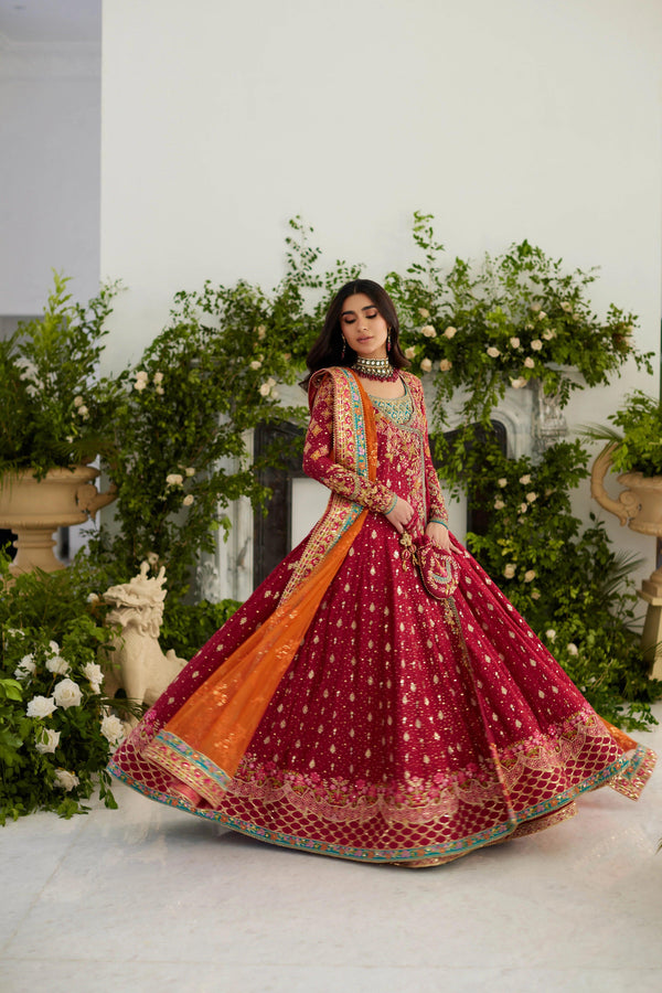 MHC-1121 - Mina Hasan - pakistani party wear - Formal - raniazara