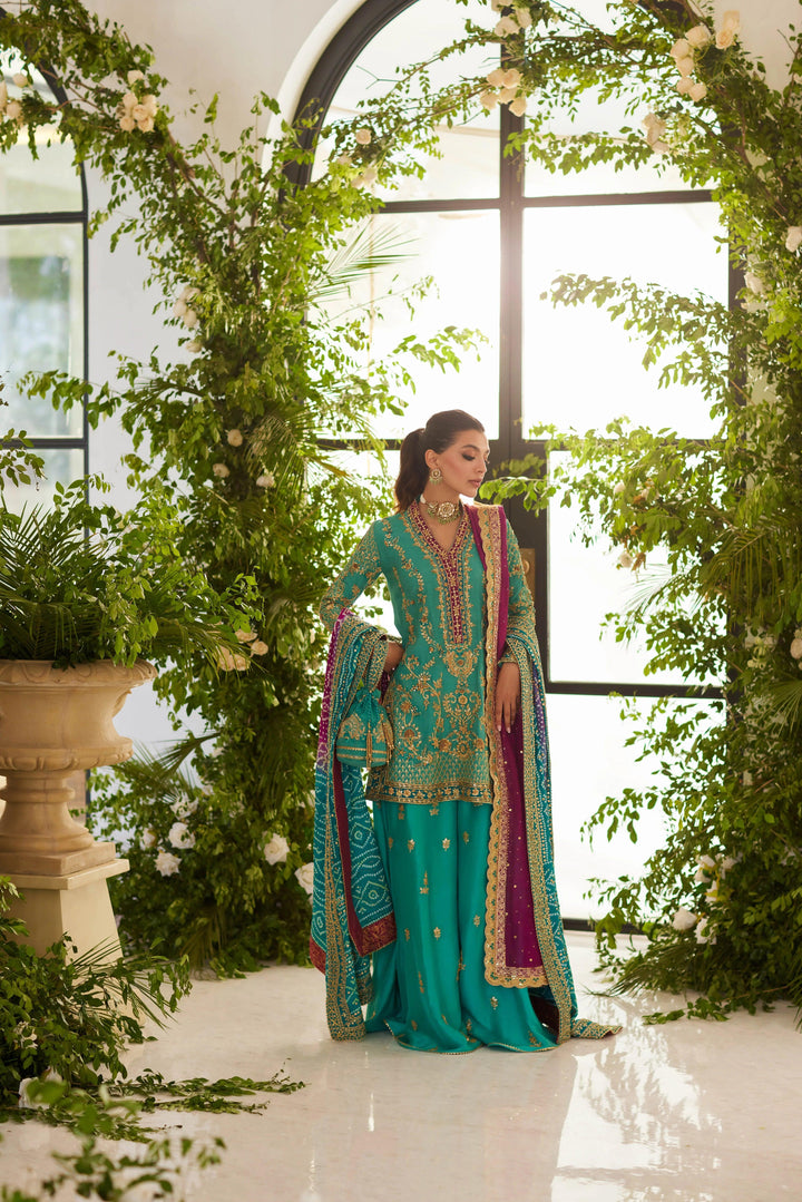 MHC-1129 - Mina Hasan - Pakistani party Wear - Formal - raniazara