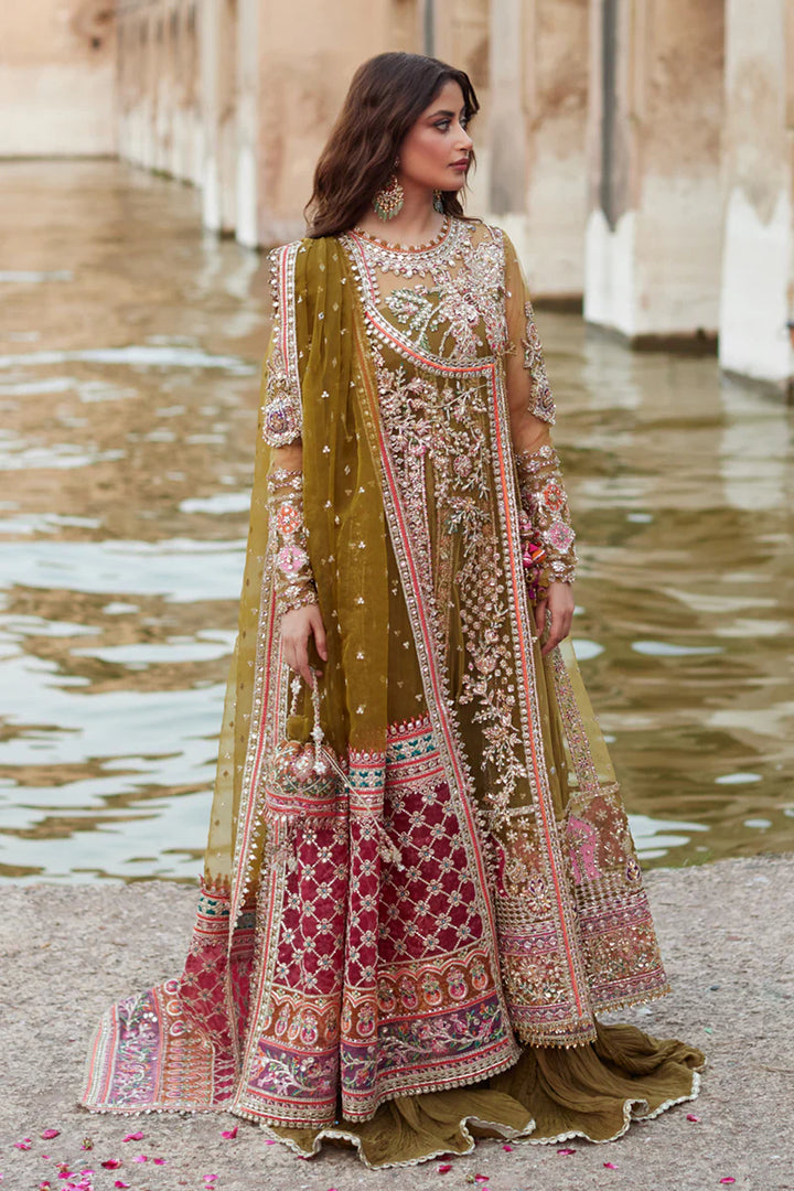 Rameesha SH-01 - Qalamkar - Asain Formal Wear - rania zara studio