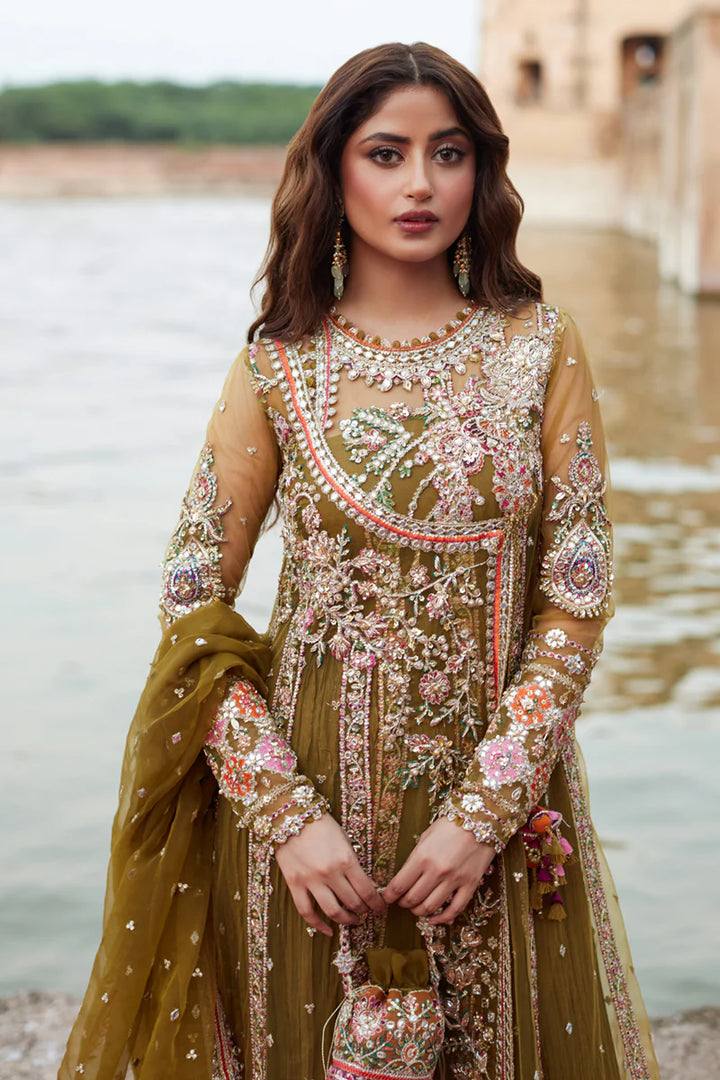 Rameesha SH-01 - Qalamkar - Asain Formal Wear - rania zara studio