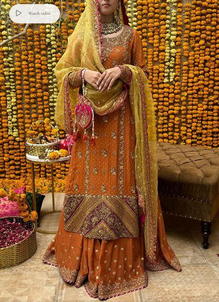 Shirin  -  Mubashira Usman - Bridal - raniazara