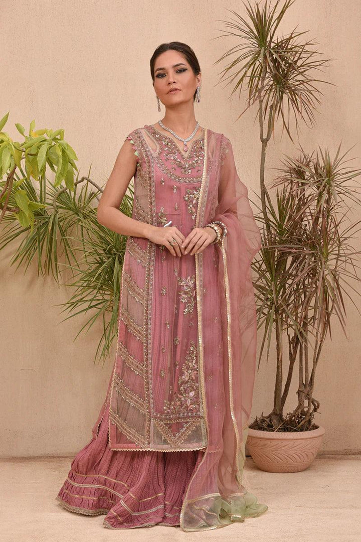 LX-03 DUSKY ROSE - Qalamkar - Pakistani Casual Wear - Pret - raniazara