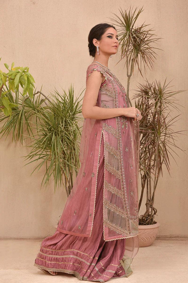 LX-03 DUSKY ROSE - Qalamkar - Pakistani Casual Wear - Pret - raniazara