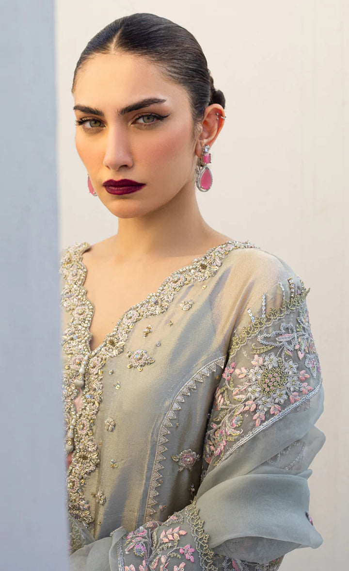 C-02 ELISA - Qalamkar - Pakistani Clothes - Formal - raniazara