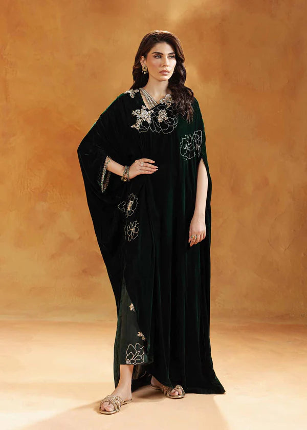 DORIS GREEN - Jeem - Kaftan Dress - raniazara