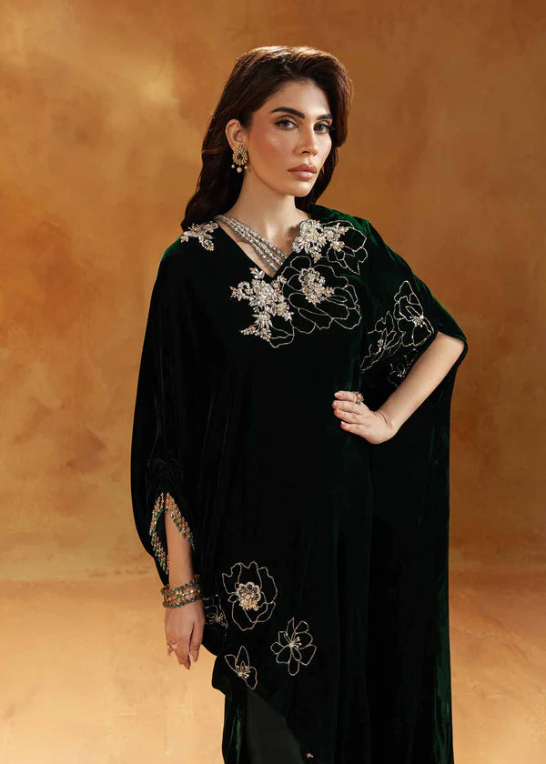 DORIS GREEN - Jeem - Kaftan Dress - raniazara