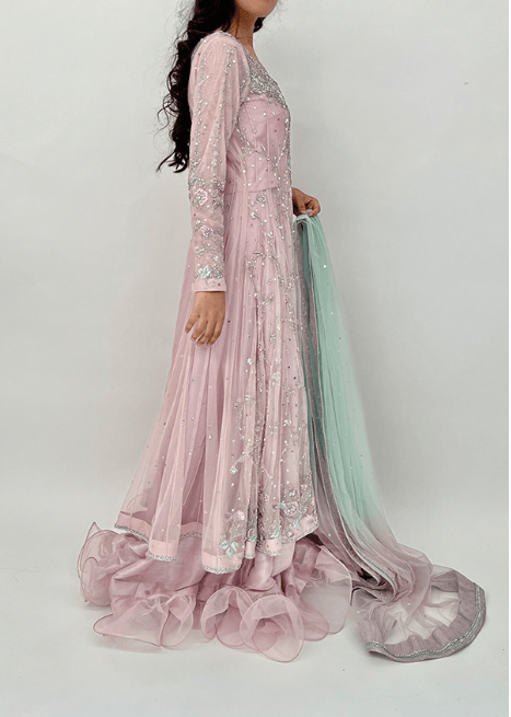 Dalia with Lehenga and Dupatta - Mubashira Usman - Formals - raniazara