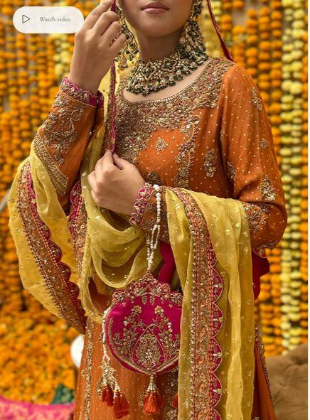 Shirin  -  Mubashira Usman - Bridal - raniazara