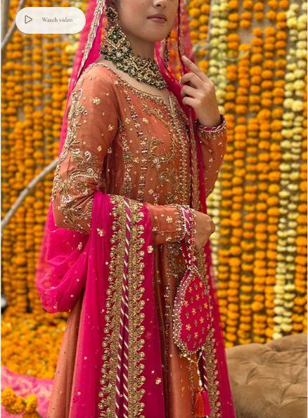 Meena -  Mubashira Usman - Bridal - raniazara