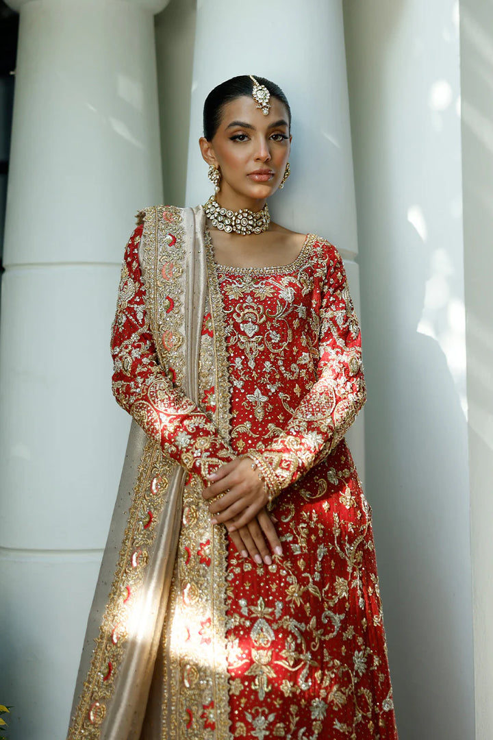 Noor Bano - Nadia Farooqui - bridal lehenga - raniazara