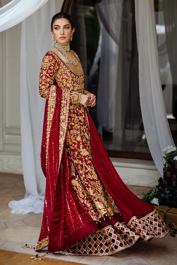 Meenakari - Nadia Farooqui - bridal lehenga - raniazara