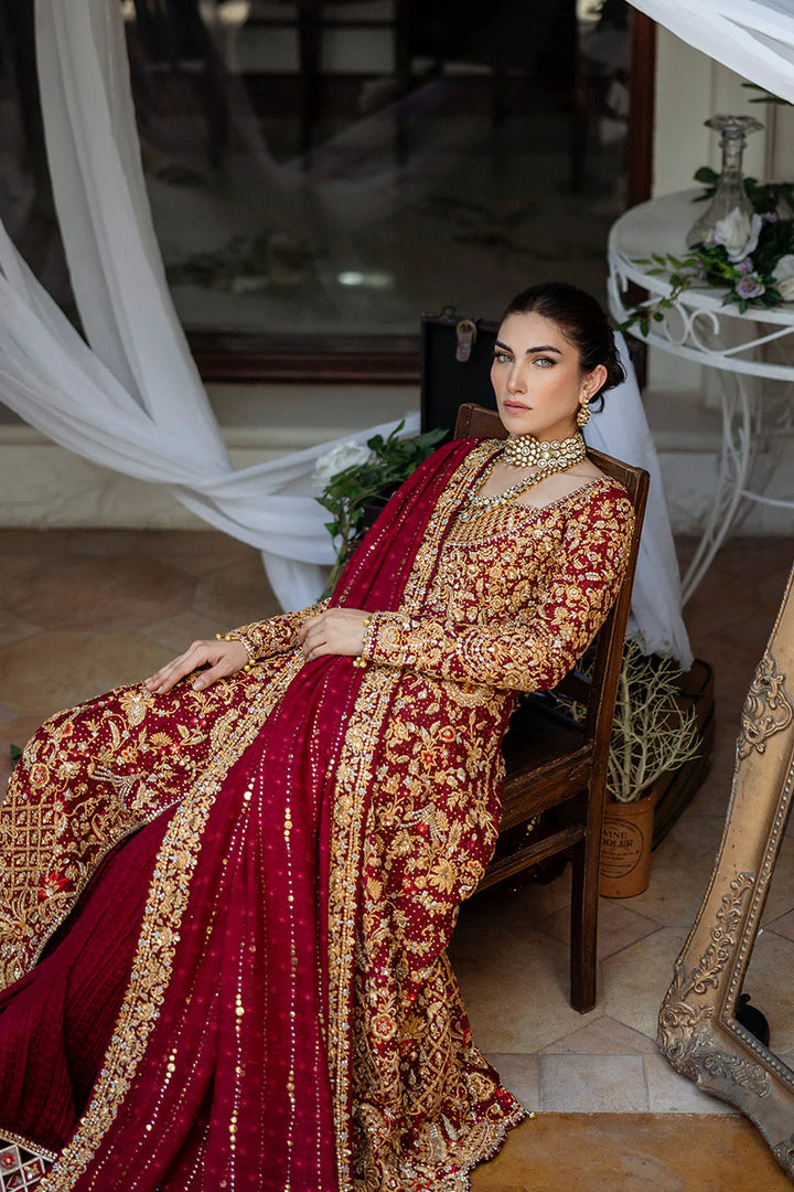 Meenakari - Nadia Farooqui - bridal lehenga - raniazara