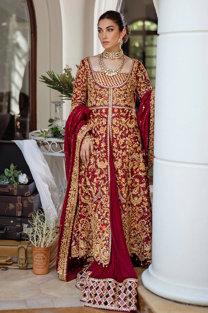 Meenakari - Nadia Farooqui - bridal lehenga - raniazara