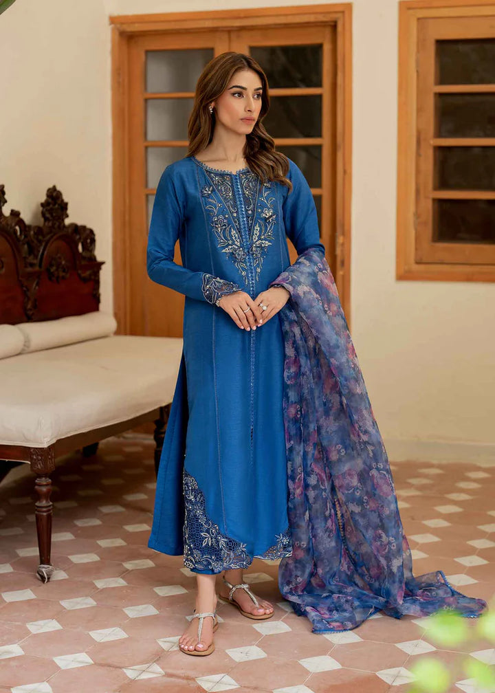 NAVY MIST - Jeem  - Pakistani Casual Wear - Pret - raniazara