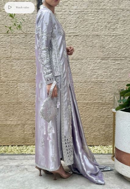 Izmi with Pants and Dupatta - Mubashira Usman - Party Wear - Pret - raniazara