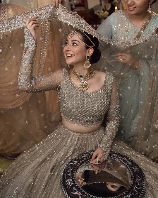 Mah - Faiza Saqlain - Bridal Lehenga - raniazara