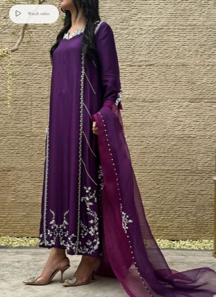 Sera with Dupatta - Mubashira Usman - Party Wear - Pret - raniazara