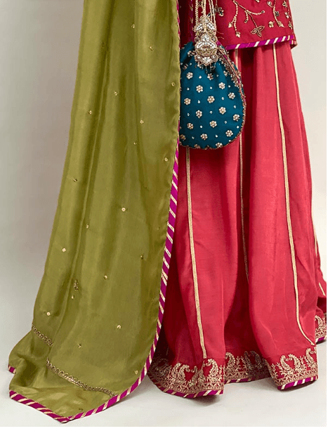 Narmeen with Dupatta - Mubashira Usman - Formals