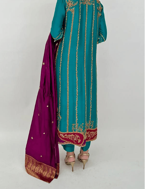 LARA with Dupatta - Mubashira Usman - Formals