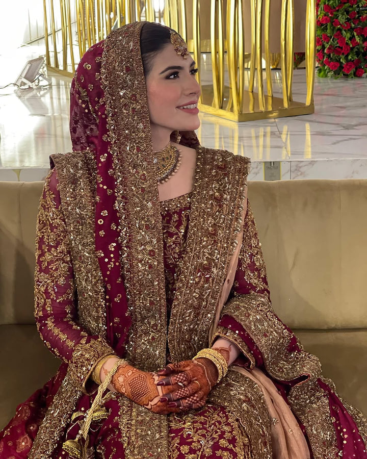 Ameera  - Shakeelz By Zeeshan And Danish - Bridal Lehenga - raniazaara