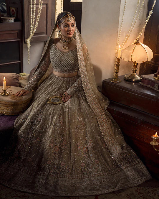 Mah - Faiza Saqlain - Bridal Lehenga - raniazara