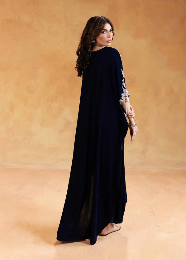 KAI Navy - Jeem - Kaftan Dress - raniazara