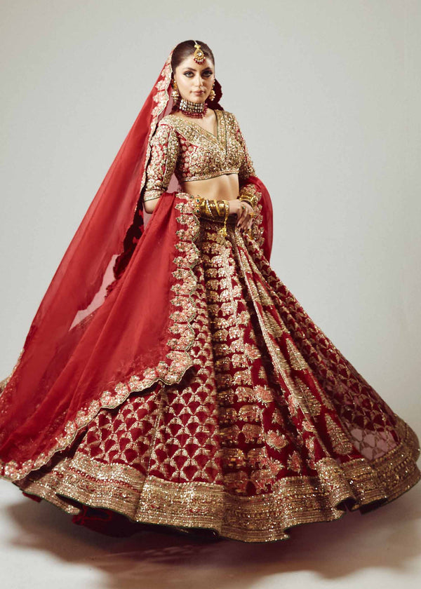 Raaqs - Hussain Rehar - Bridal Lehenga - Bridal - raniazara