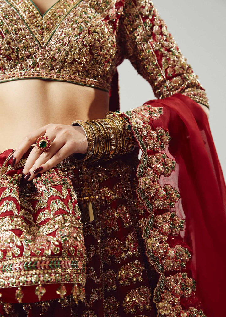 Raaqs - Hussain Rehar - Bridal Lehenga - Bridal - raniazara