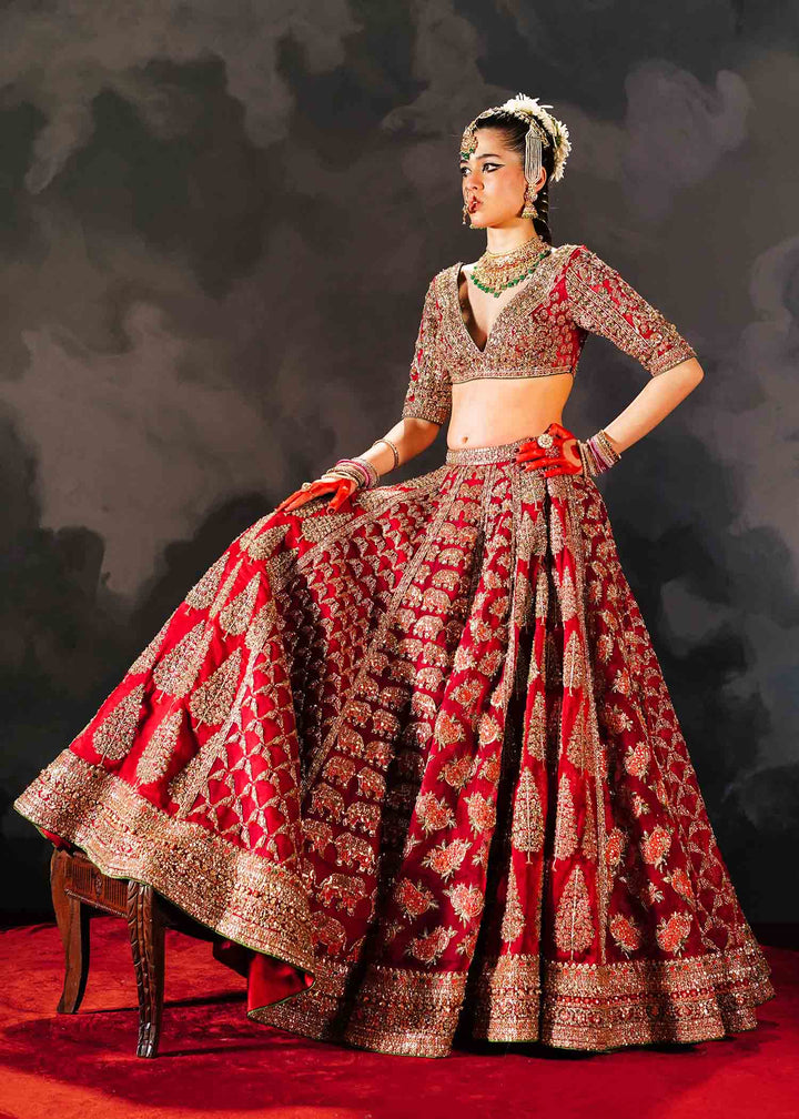 Raaqs - Hussain Rehar - Bridal Lehenga - Bridal - raniazara