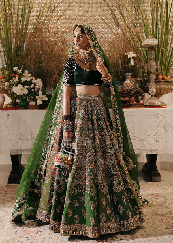 Zarqoon - Hussain Rehar - bridal lehenga - Bridal - raniazara