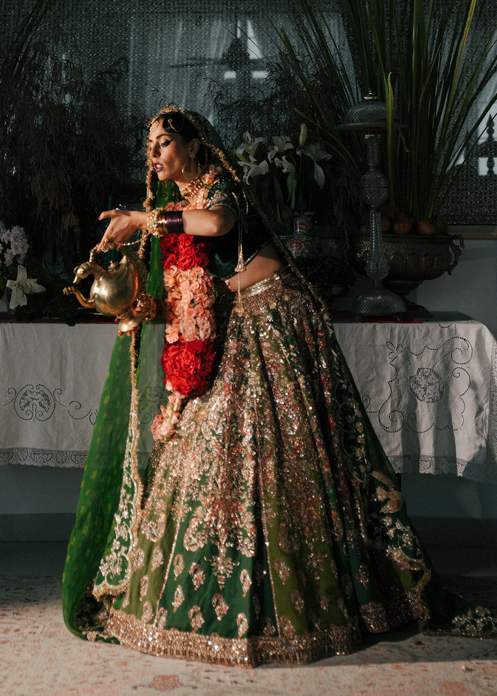 Zarqoon - Hussain Rehar - bridal lehenga - Bridal - raniazara