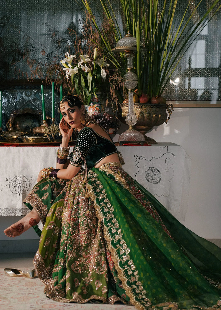 Zarqoon - Hussain Rehar - bridal lehenga - Bridal - raniazara