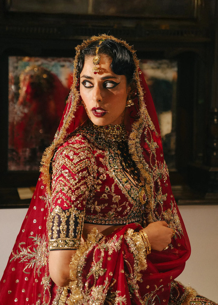 Mushq - Hussain Rehar - bridal lehenga - Bridal - raniazara