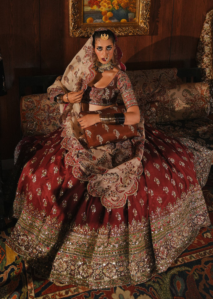 Surkh - Hussain Rehar - bridal lehenga - Bridal - raniazara