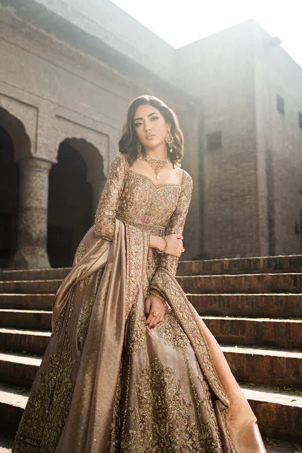 NUREH - Sara Naqvi - Bridal Lehenga - raniazara