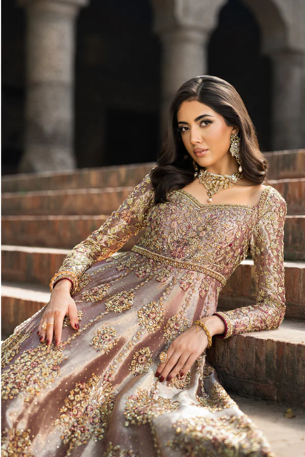 NUREH - Sara Naqvi - Bridal Lehenga - raniazara