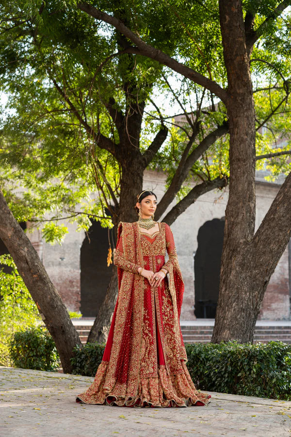 HUMA - Sara Naqvi - Bridal Lehenga - raniazara