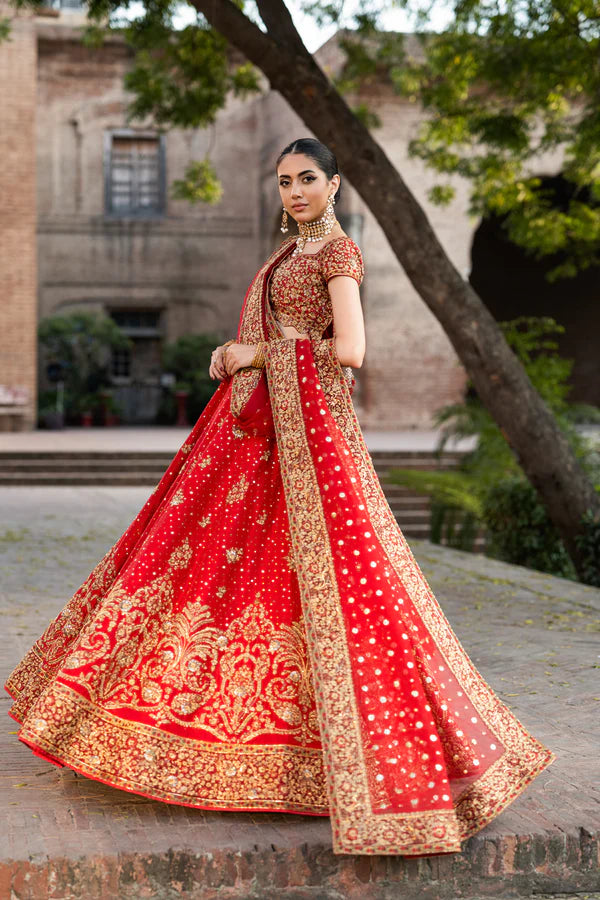 RIDA - Sara Naqvi - Bridal Lehenga - raniazara