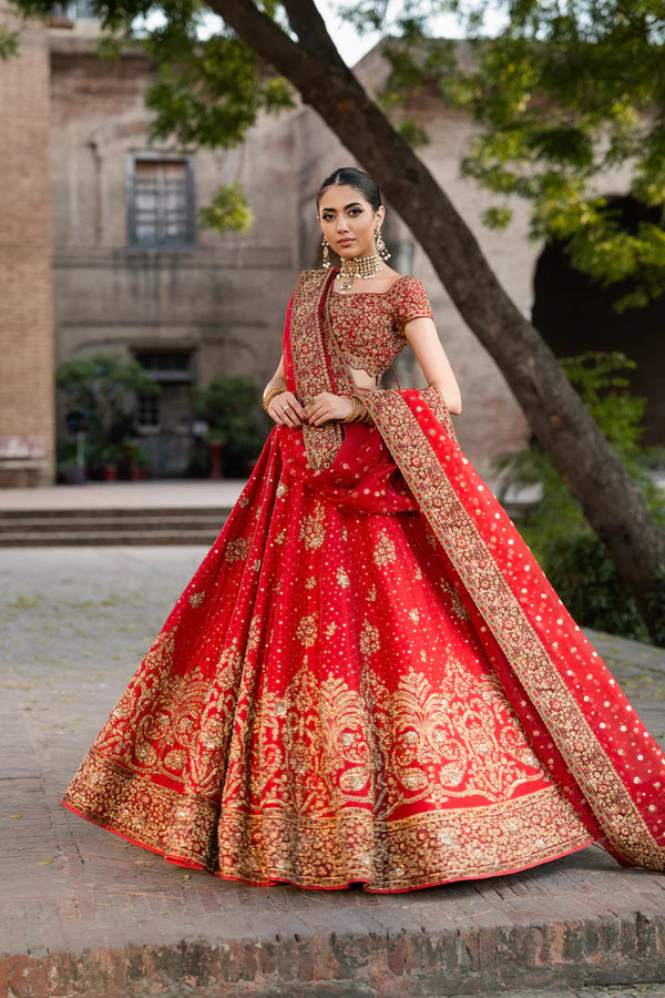 RIDA - Sara Naqvi - Bridal Lehenga - raniazara