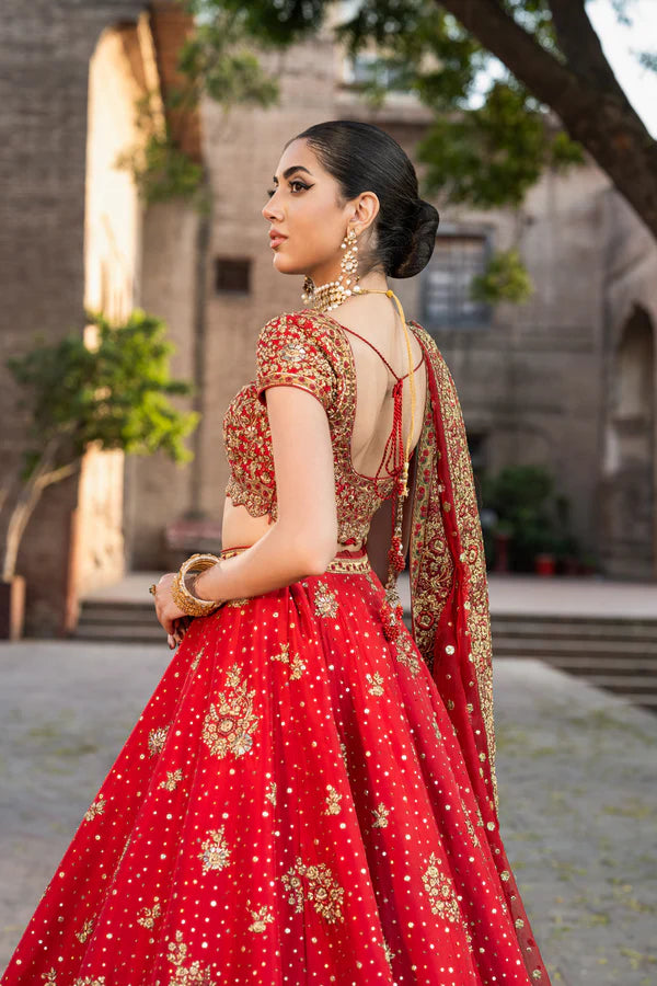 RIDA - Sara Naqvi - Bridal Lehenga - raniazara